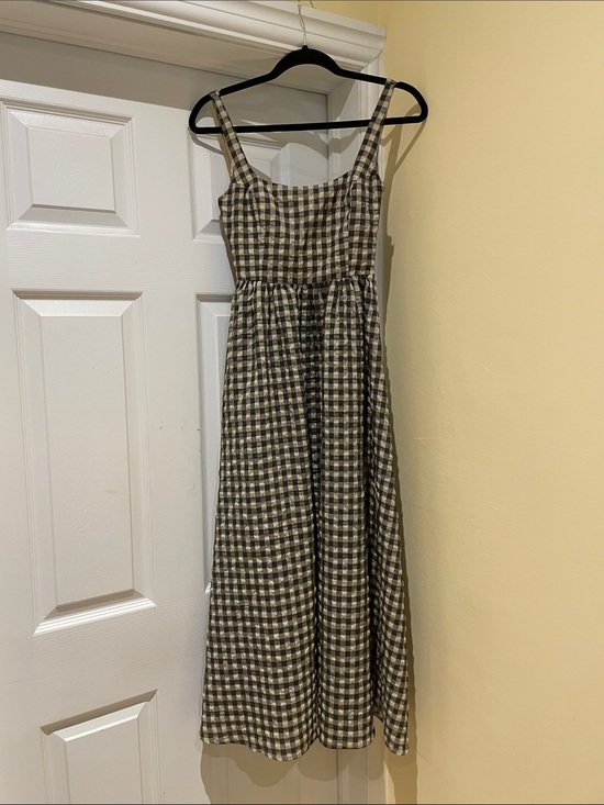 Princess Polly Dresses & Skirts - Princess Polly Old money European Summer Coquette Gingham Maxi Dress